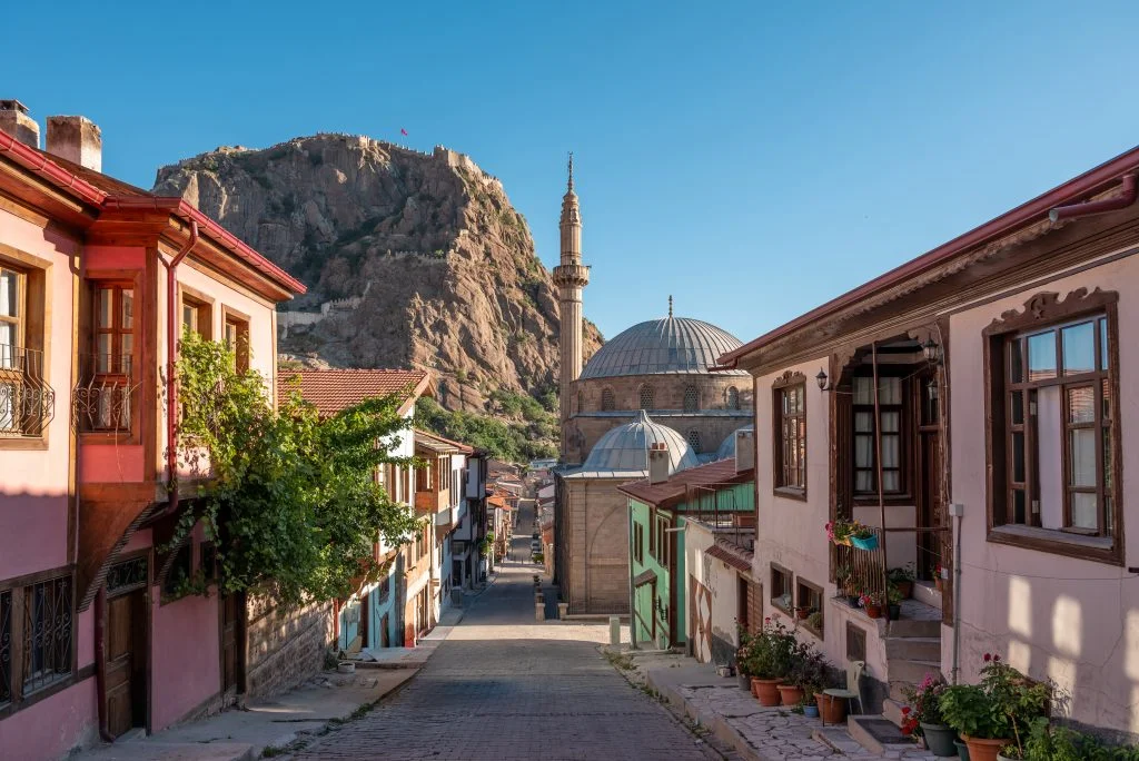karahisar kalesi, orta çağ hikayesi